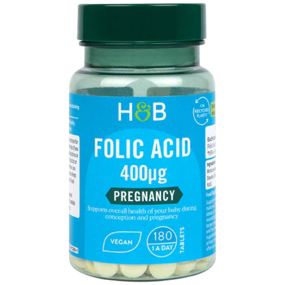 Φολικό οξύ 400 mcg - 180 δισκία