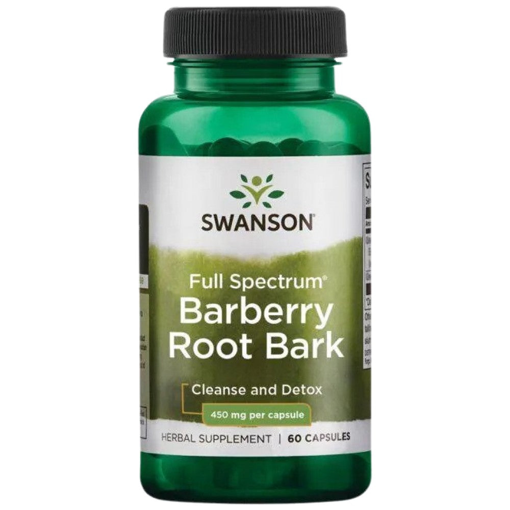 Full Spectrum Barberry Root Bark 450 mg 60 κάψουλες