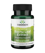 Πλήρες φάσμα φάσματος Buchu Leaf 4: 1 Εξαγόμενο 100 mg - 60 κάψουλες