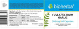 Full Spectrum Garlic 260 mg - 60 κάψουλες