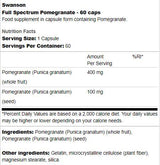 Full Spectrum Pomegranate Whole Fruit and Seed 60 κάψουλες