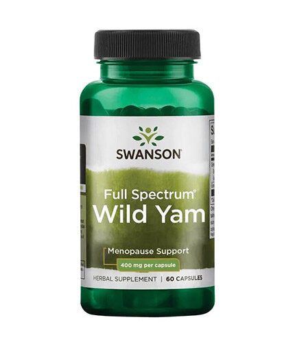 Πλήρες φάσμα Wild Yam 400 mg - 60 κάψουλες