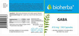 GABA 410mg | + Μελατονίνη 1 mg - 100 κάψουλες