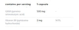 GABA 500 mg + βιταμίνη Β6 - 120 κάψουλες