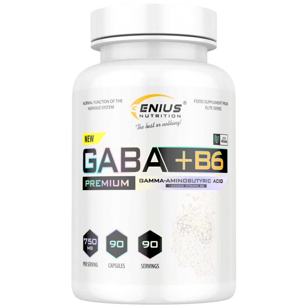 GABA 750 mg + b6 - 90 κάψουλες