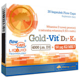 GOLD-Vit D3 + K2 30 κάψουλες