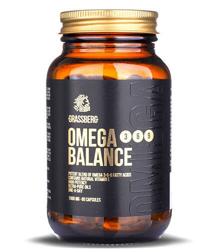 Grassberg Omega 3-6-9 Εξισορρόπηση 1000 mg 60 καπάκια