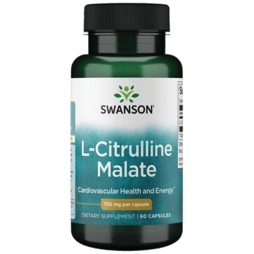 Κύτταρο Μαλικού συμπλέγματος L-Citrulline 750 mg 60 κάψουλες