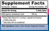 GABA 500 mg/100 καπάκια.