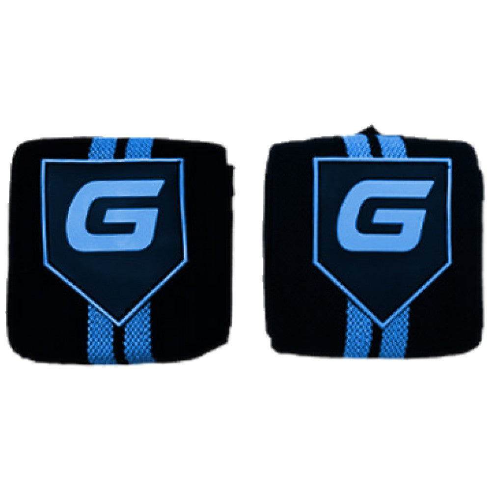 Gaspari Wrist Wraps | Μπιχλιμπίδια προπόνησης - Μαύρο και μπλε