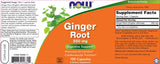 Ginger Root 550 mg - 100 κάψουλες