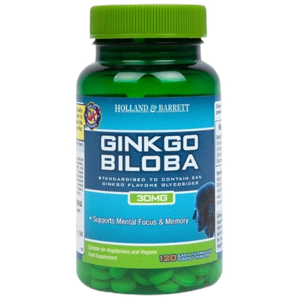 Ginkgo Biloba 30 mg - 120 κάψουλες