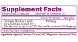 Εκχύλισμα Ginkgo Biloba 120 mg 60 κάψουλες