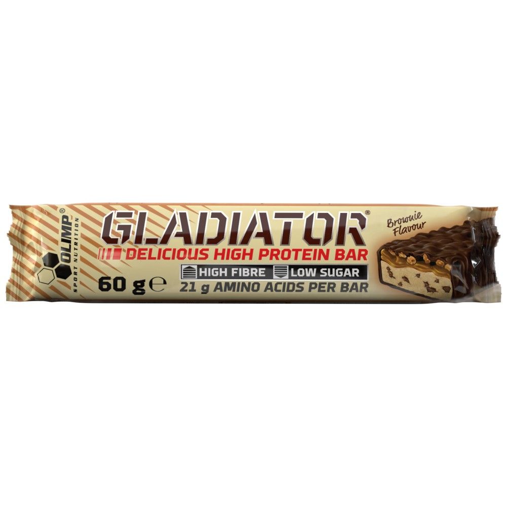 Gladiator/Μπάρα υψηλής πρωτεΐνης - 60 γραμμάρια