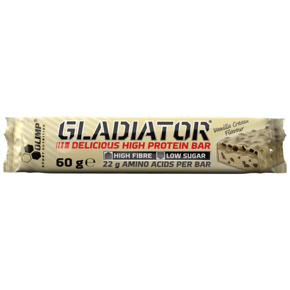 Gladiator/Μπάρα υψηλής πρωτεΐνης - 60 γραμμάρια
