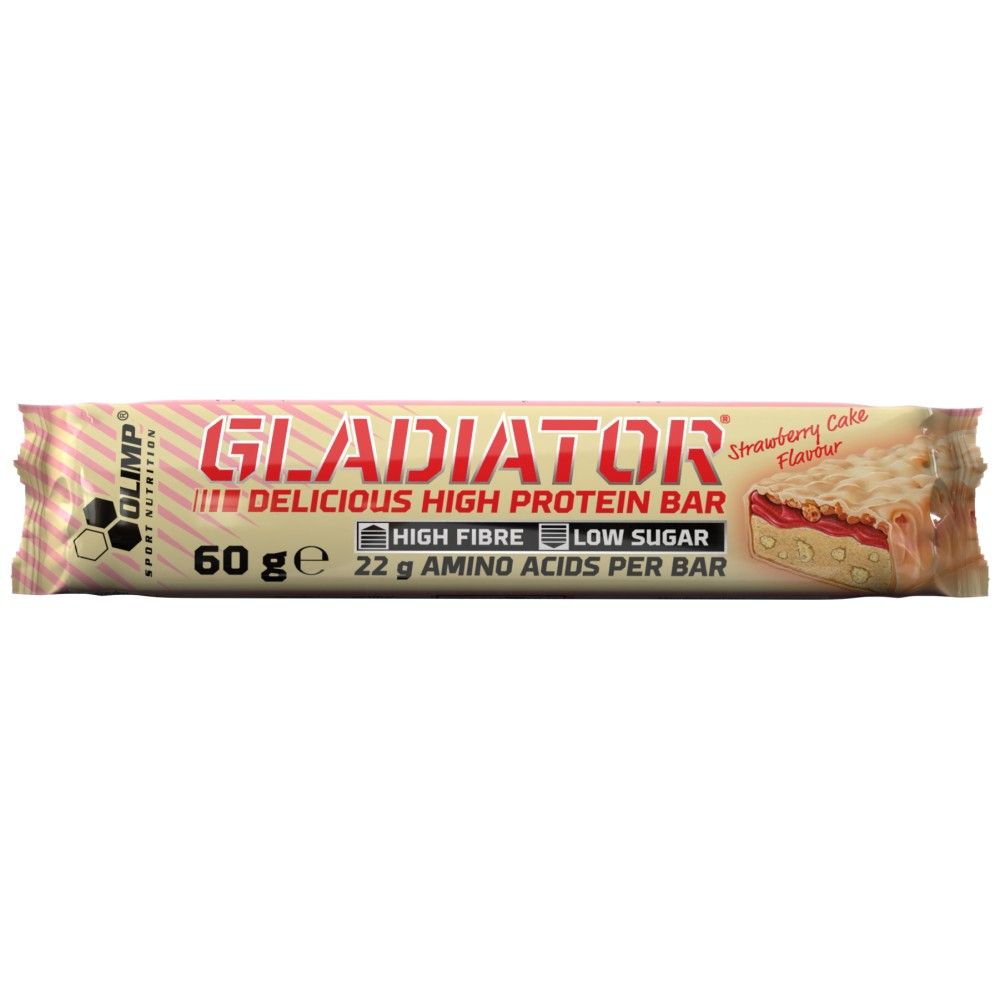 Gladiator/Μπάρα υψηλής πρωτεΐνης - 60 γραμμάρια