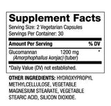 Glucomannan 600 mg/60 καπάκια