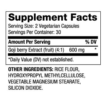 Goji Berry 600 mg/60 καπάκια