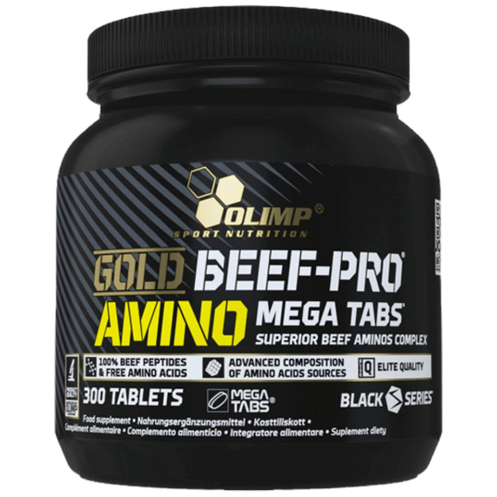 Χρυσό βόειο κρέας amino mega καρτέλες - 300 δισκία