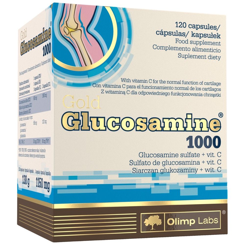 Gold Glucosamine 1000 - 120 κάψουλες
