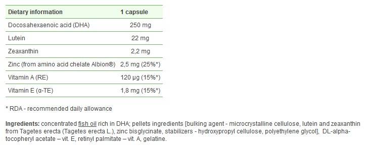 Χρυσό LUTEIN - 30 κάψουλες