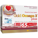 Χρυσό Omega 3 65% + Krill Oil 60 κάψουλες