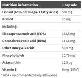 Χρυσό Omega 3 65% + Krill Oil 60 κάψουλες