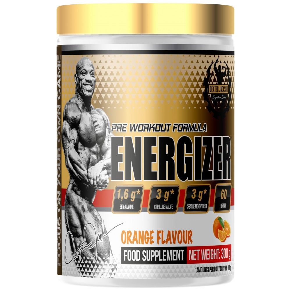 Χρυσή σειρά | Energizer Pre -Workout Formula - 300 γραμμάρια