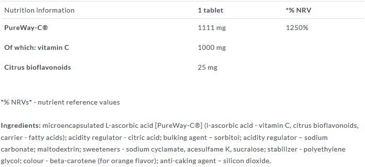 Gold Vit C 1000/αναβρασμό - 20 αναβραστικά δισκία