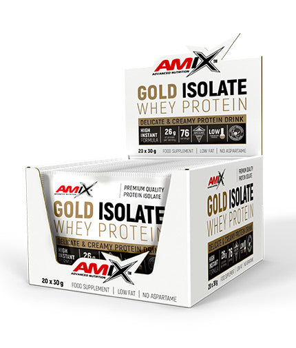 Gold Whey Protein Isolate Box/20 x 30 g