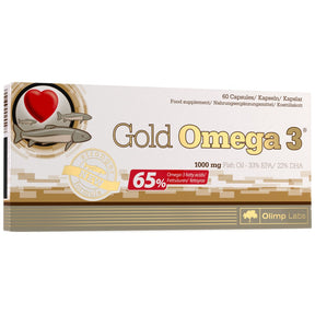 Gold Omega 3 65% - 60 capsules - Nutra Best Europe
