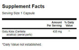 Gotu Kola 435 mg - 60 κάψουλες