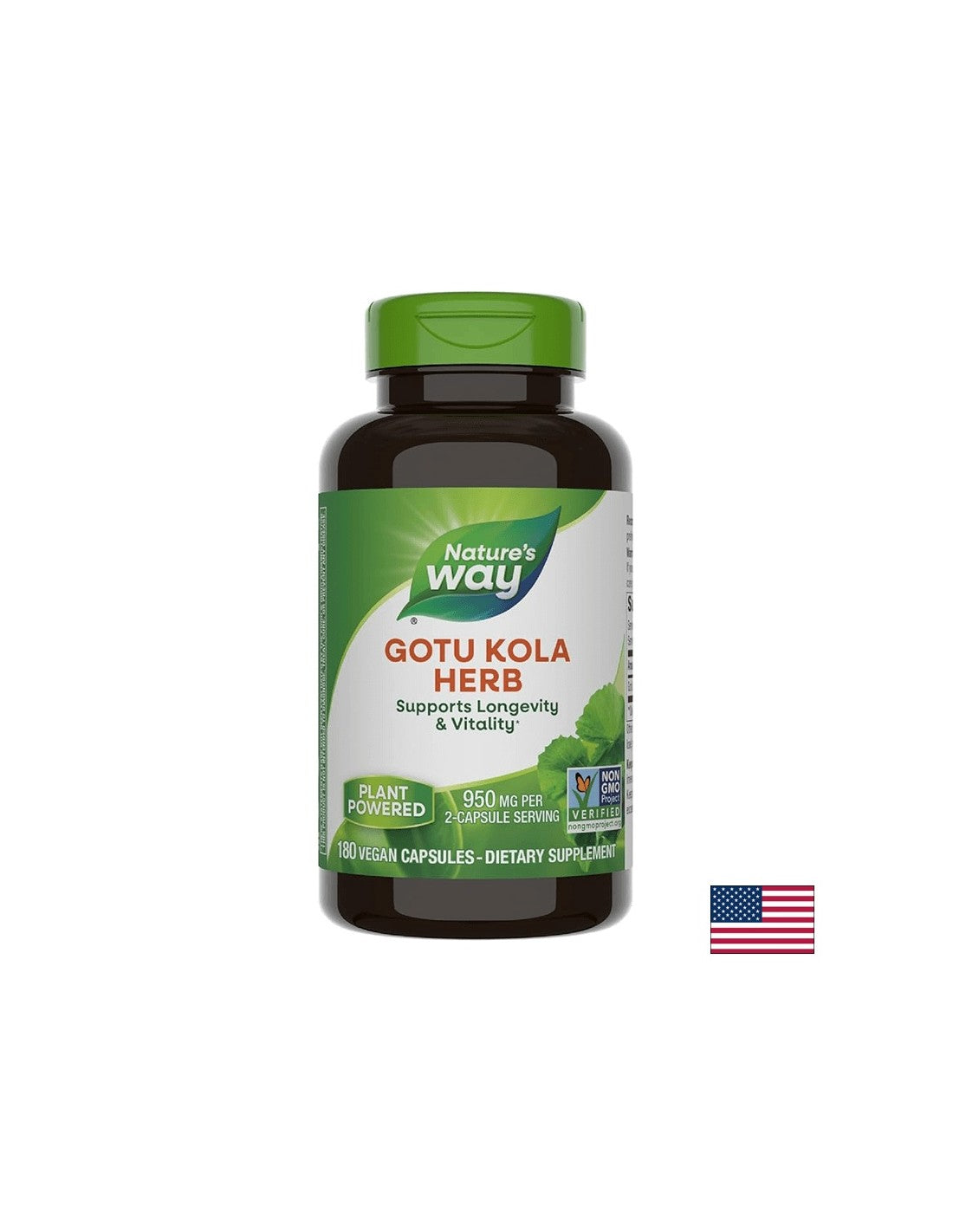 Gotu Kola 475 mg - 180 κάψουλες