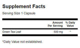 Πράσινο τσάι 500 mg - 30 κάψουλες