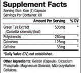 Πράσινο τσάι 500 mg/60 καπάκια