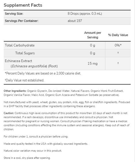 Υγρό echinacea για παιδιά - 59 ml