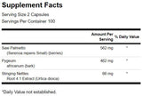 Σύμπλεγμα φυτικών προστάτη 1090 mg - 200 κάψουλες