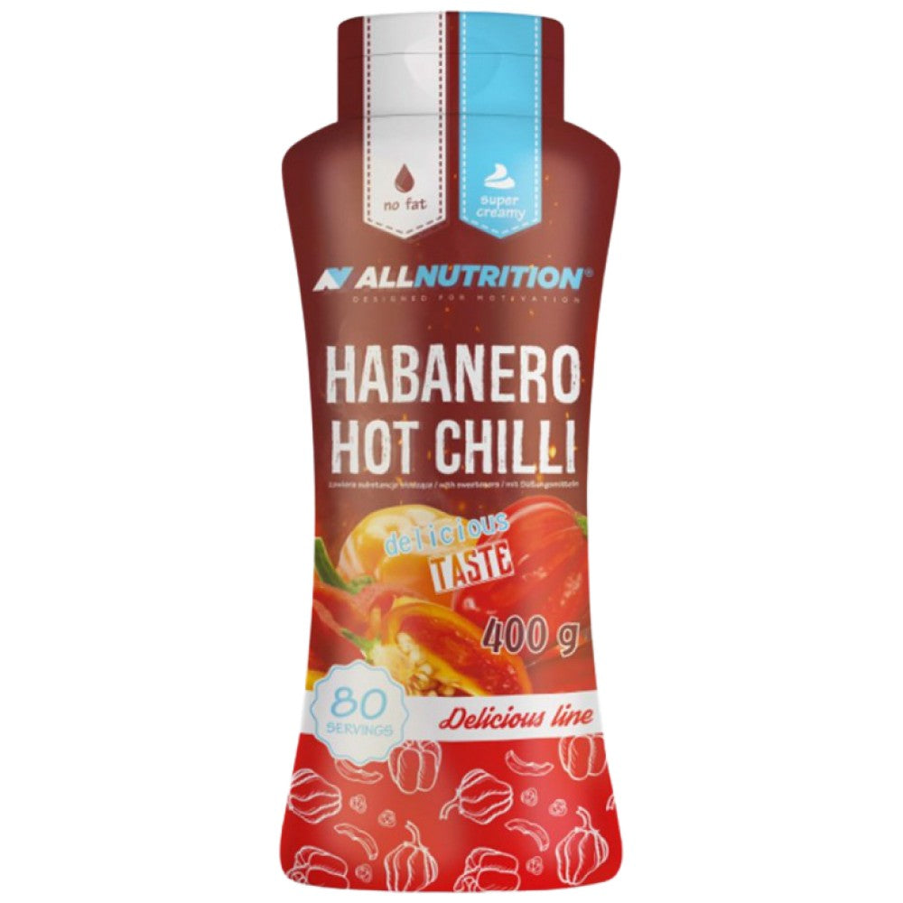 Habanero Hot Chilli Sauce | Χαμηλή θερμίδα - 400 ml