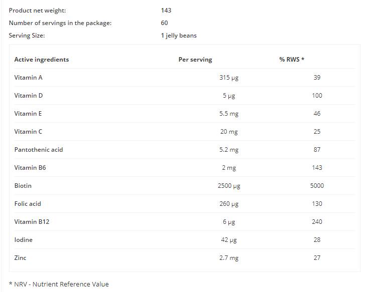 Μαλλιά koala/healthy gummies 60 μασώμενα δισκία