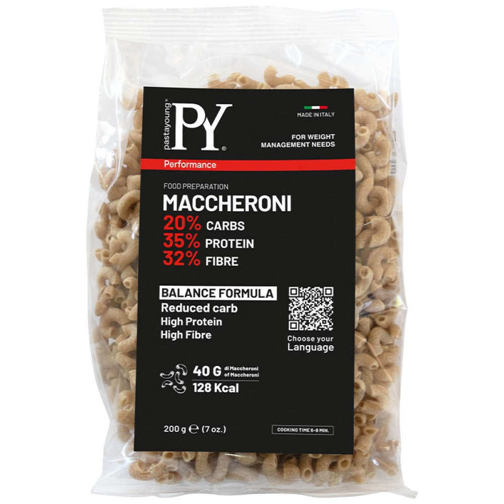 Υψηλή πρωτεΐνη 35% - Μειωμένη υδατάνθρακα | Maccheroni - 200 γραμμάρια