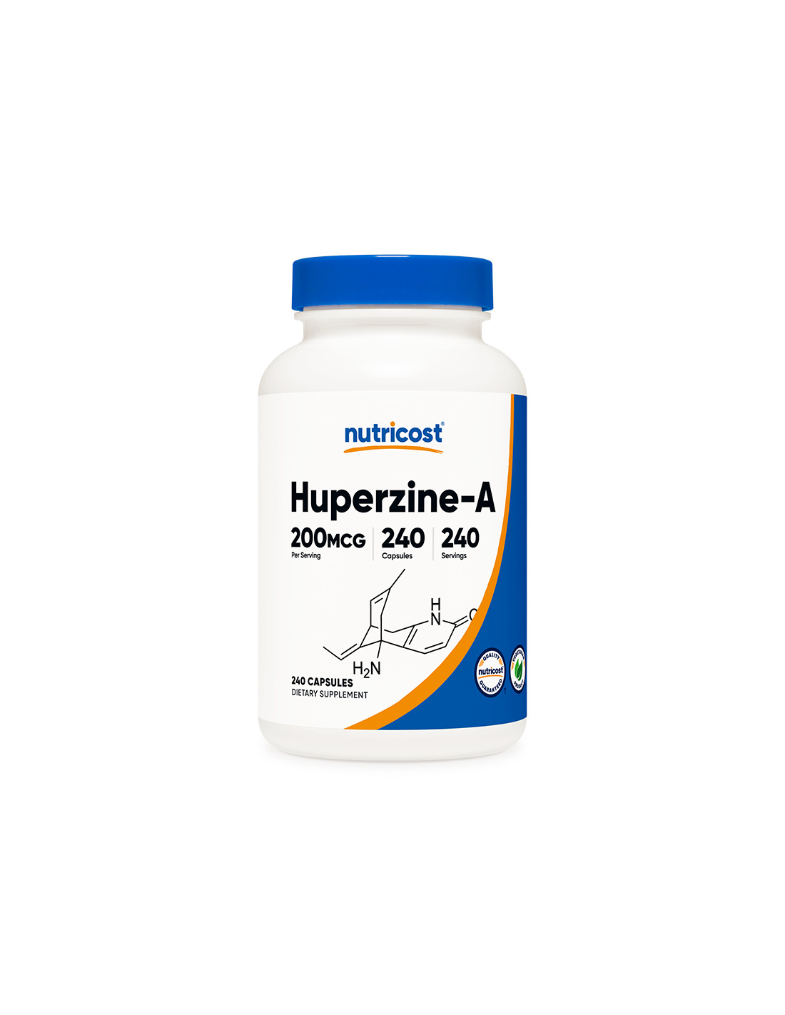 Νευρικό σύστημα - Ουπερζίνη Α (Huperzine A), 200 mcg/240 κάψουλες <tc>Nutricost</tc>