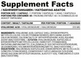 Hyaluron Caps | Υαλουρονικό οξύ 335 mg - 60 κάψουλες