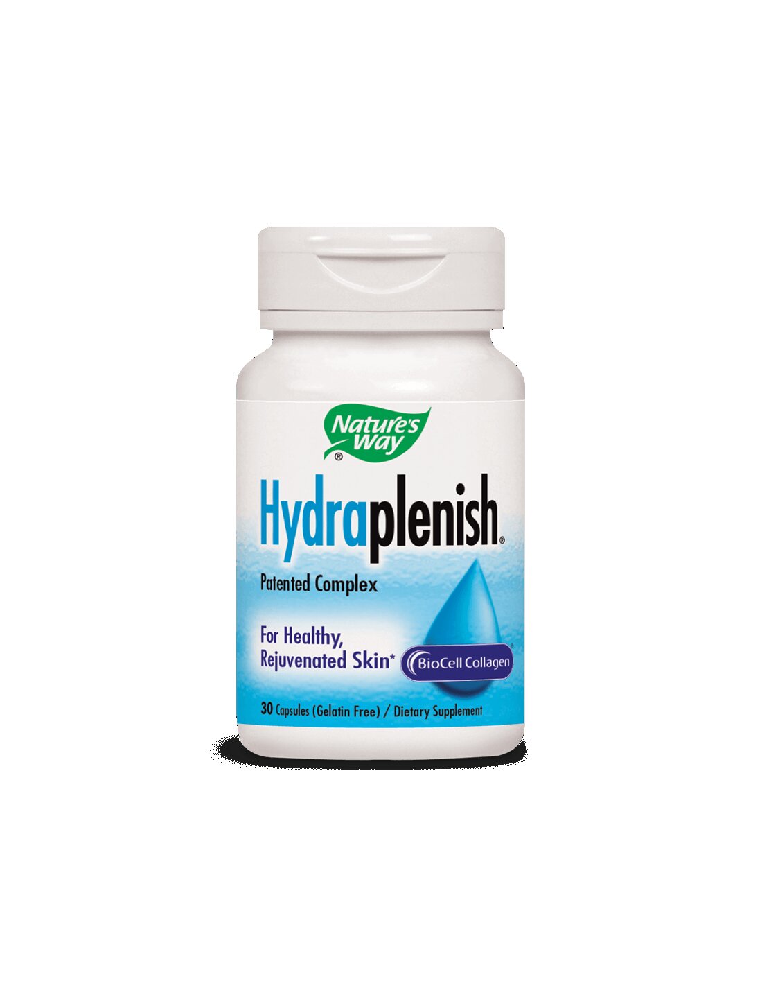 Κολλαγόνο με υαλουρονικό οξύ Hydraplenish® - όμορφο δέρμα και υγιείς αρθρώσεις, 500mg, 30 κάψουλες φύση
