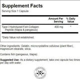 Hydrolyzed Fish Collagen Type 1 60 κάψουλες