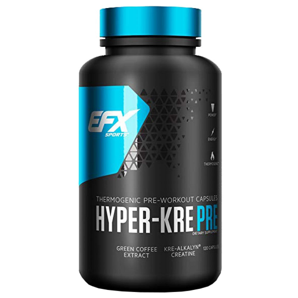 Hyper Kre -Alkalyn Pre/με καφεΐνη - 120 κάψουλες