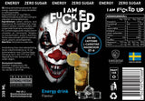 Είμαι F#CKED UP JOKER | Energy Drink ~ Zero Sugar - 330 ml