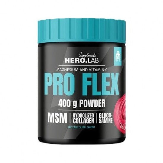 Pro flex/κολλαγόνο + γλυκοζαμίνη - MSM - προλίνη - 400 γραμμάρια