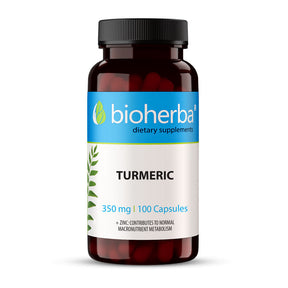 Turmeric 350 mg - 100 capsules - Nutra Best Europe