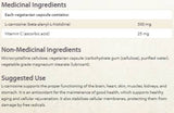L-Καρνοσίνη/ L-Καρνοσίνη 500 mg x 60 κάψουλες <tc>Natural Factors</tc>