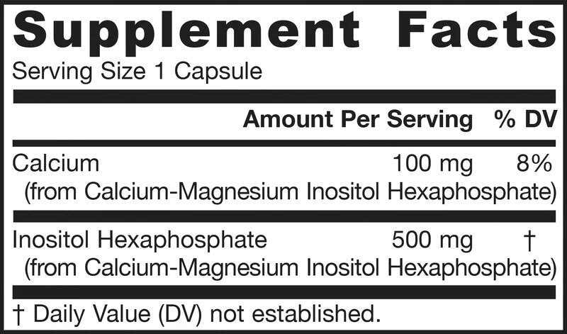 IP6 - Hexaphosphate Inositol - καψάκια Inositol 120